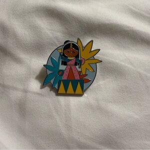 Colorful Enamel Pin It’s a Small World Character